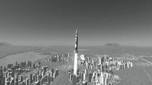 Взлет ракеты в Сити скайлайн |Rocket takeoff in Cities: Skylines | На Взлет!