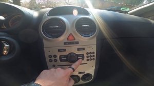 How to Enter and Manage Radio Equalizer in Opel Corsa D ( 2006 – 2014 )