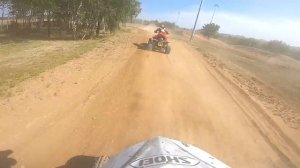 Квадрокросс Печатники! ATVMX Yamaha YFZ450R |Парк технических видов спорта в Москве|