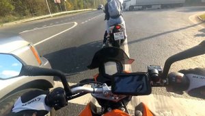Kawasaki Ninja 250 / KTM Duke 125 / покатушки с девченками