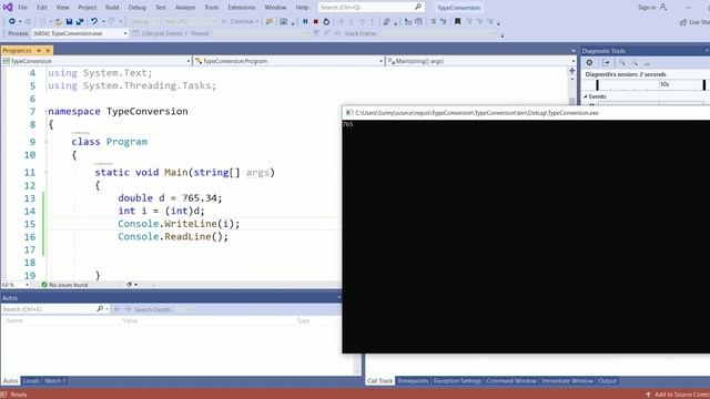 Type Conversion in C# |C# Basics for Beginners in Hindi