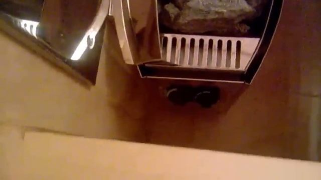 Маленькая сауна.