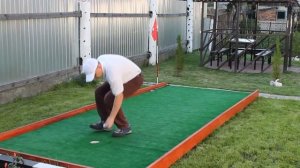 Мини-гольф по-российски. Было бы желание….