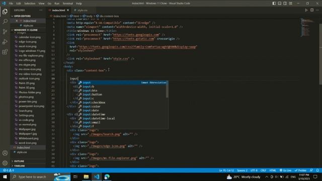 WinClone 11: A Windows 11 Clone Made with HTML, CSS, and JS