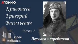 Кривошеев Григорий Васильевич. Часть 2. Проект "Я помню" Артема Драбкина. Летчики-истребители.
