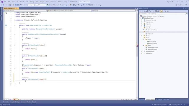 Stimulsoft Forms.WEB. Exporting fillable form to PDF from code [2023] смотреть онлайн