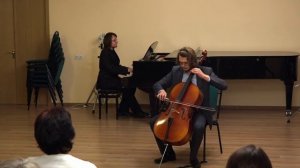 Элегия (Жуль Массне) - Григорий Старков (Виолончель,рояль) - Александр Кипелов