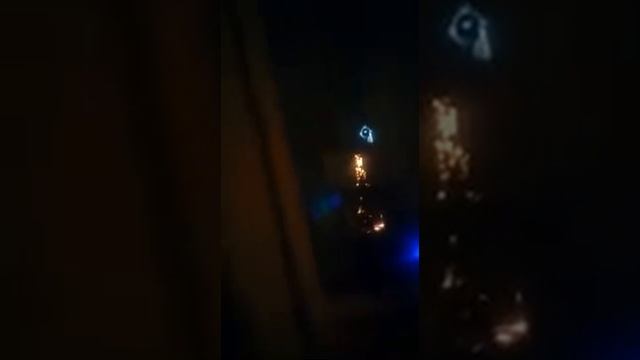 Ёлка сгорела на Новый 2018 год в Московском районе Санкт-Петербурге смотреть онлайн