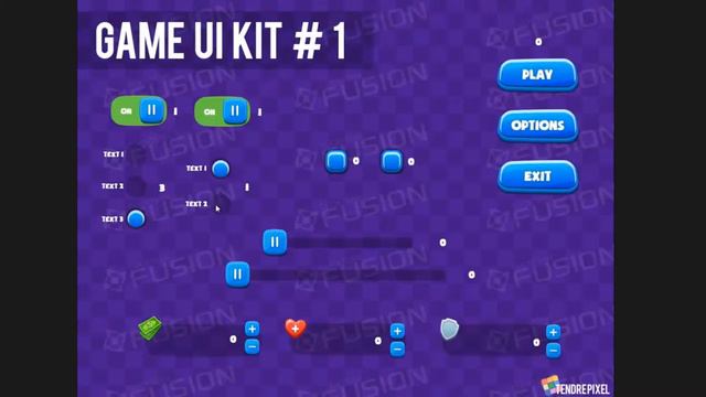 Clickteam Store - Game UI Kit # 1 смотреть онлайн