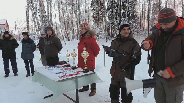 Первый Чемпионат МО по ловле на блесну со льда 26 01 2014 , итоги, награждение. смотреть онлайн