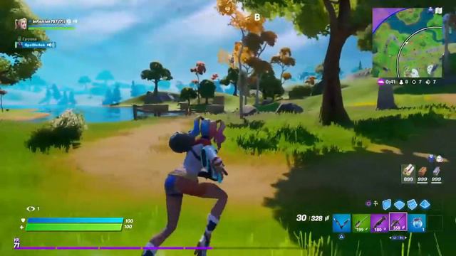 ТОП 1 с PS4 Мощная катка. 10 киллов. Fortnite смотреть онлайн