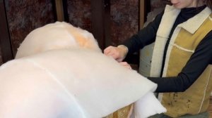 Как сделать ( переделать ) пуфик своими руками