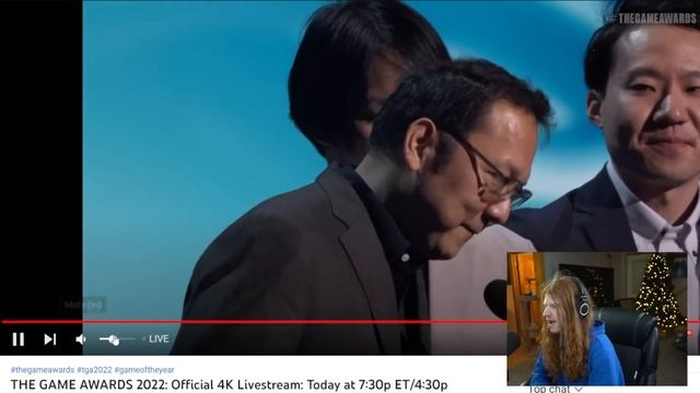 Bill Clinton Troll Interrupts 2022 Game Of Year Award For Elden Ring смотреть онлайн