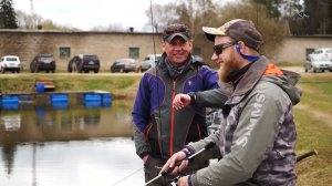Ловля спиннингом с берега // Битва рыбаков