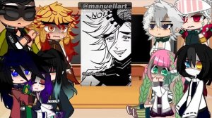 hashira react to random things // don't talk about the weird audios i put ☠️ // credits in da vid