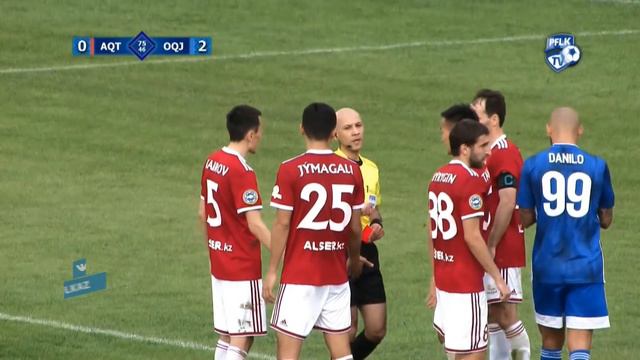 КПЛ-2019. 10 ТУР. АКТОБЕ-ОКЖЕТПЕС 0:2 (УДАЛЕНИЕ - А. ТАНЖАРИКОВ) смотреть онлайн