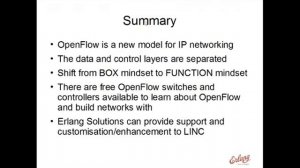 OpenFlow - Bringing new levels of network control