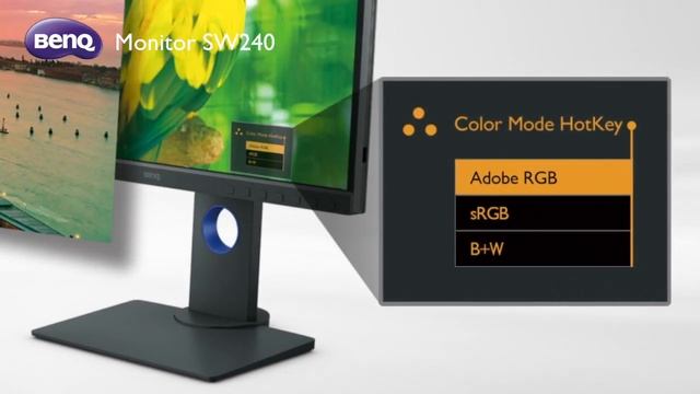 Monitor para fotografía SW240 | BenQ смотреть онлайн