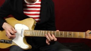 Как играть на гитаре Little Wing - Jimi Hendrix - Первый Куплет (2/4) - Первый Лад