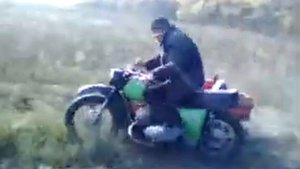 перевернулся на ИЖаке