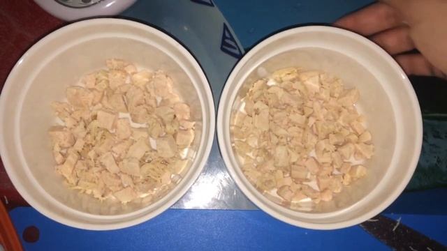 Салат Курочка ряба.