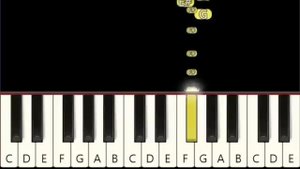 5 Tunes from DOORS Roblox - Very Easy and Slow Piano tutorial - Beginner