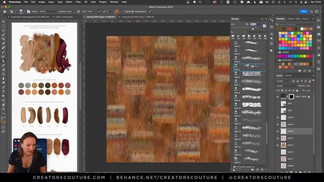 Easy Abstract Backgrounds with Multicolor Photoshop Brush Magic - Couture Inspired Palettes смотреть онлайн