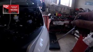 Fiat Ducato front bumper removal