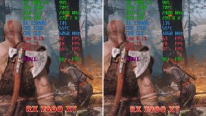RX 7800 XT (16 GB) vs RX 7900 XT (20 GB) - Test in 6 Games