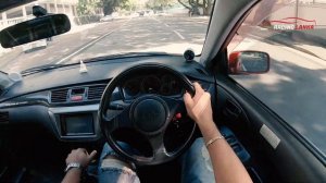 Mitsubishi Evolution IX POV | GOPRO | Racing Lanka
