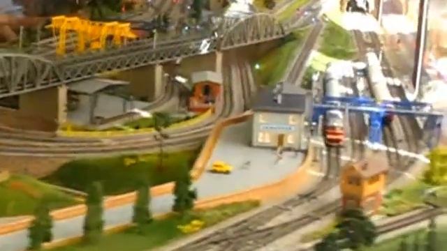 Ярославская Детская Железная Дорога - Макет смотреть онлайн