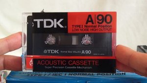 Распаковка аудиокассеты TDK A/90 1986 год. #cassetteunpacking #audiocassette