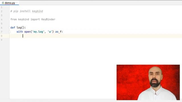 HDIPy #8 How do I call a function using a global key shortcut in Python?