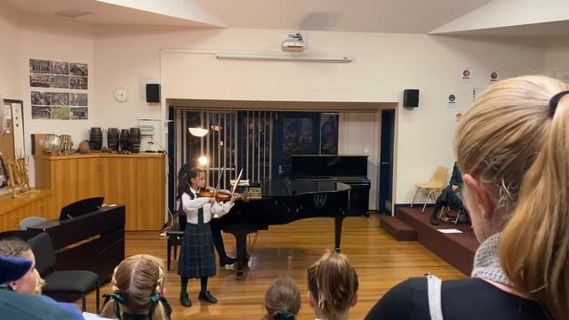 Harriet Minter- V. Allegro Sonata in A Major by Corelli AMEB Violin Book 4