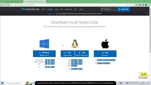 How to Install Python on Windows 10 & 11 | Python Beginners Tutorials | Training Basket