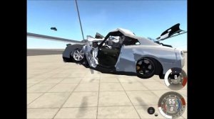 NISSAN GT-R CRASH TEST (BeamNG drive)