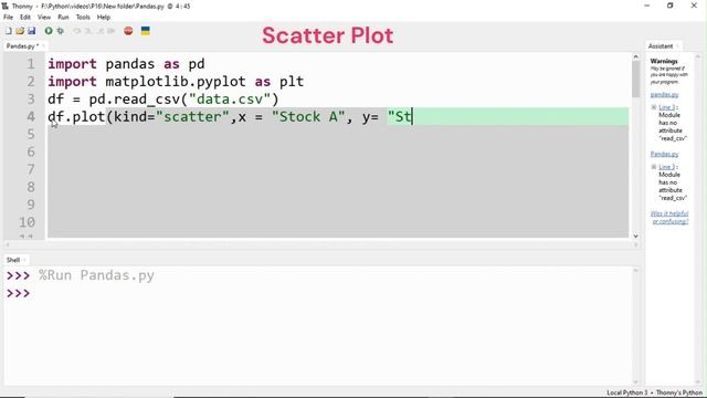 Python Tutorial for Beginners 16 | Data Correlations & Plotting With Pandas