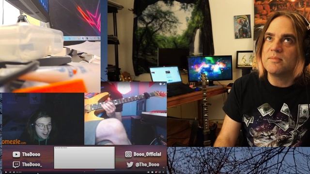 Guitarist React to Playing Guitar on Omegle but I play MEME Songs for Strangers - The Dooo Reaction смотреть онлайн