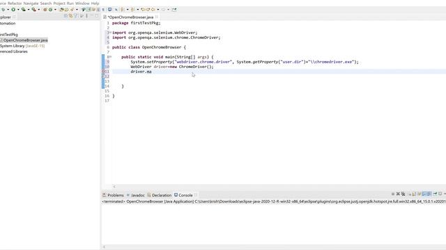 Automation Khichdi  ,,,,,,,,,, How to write first Web Automation Code in Java using Selenium