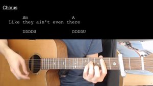 blackbear - idfc EASY Guitar Tutorial With Chords / Lyrics