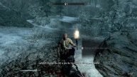 The Elder Scrolls V: Skyrim on PC. Dark Elf. Doing some leveling today, come chat!