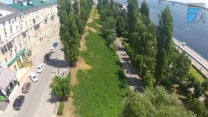 Саратов с высоты птичьего полёта