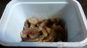 Овощной салат с сельдью и яблоком
