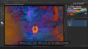 Quickest method to enhance colors using saturation mask in Photoshop | Photoshop RGB/HSL masks