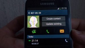 Samsung Galaxy S4 mini GT-I9195 incoming call via Fake call Call Assistant 2.43b