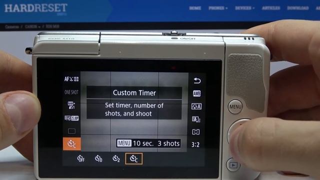 How to Enable Camera Timer on Canon EOS M series Mirrorless Camera How to Delay Photo Making Moment смотреть онлайн