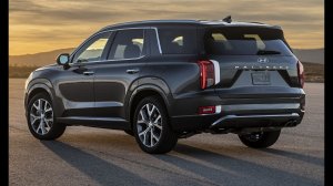 Внедорожник Hyundai Palisade 2020 - новый трехрядный с роскошным внешним видом.