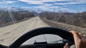 Первая, дальняя, поездка на УАЗе.