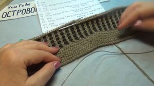 #530 ПРОСТЫЕ ТАПОЧКИ СПИЦАМИ ДЛЯ МУЖЧИН. МАСТЕР КЛАСС.