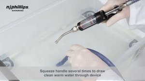 NJ Phillips™ 20mL Metal Drencher/Injector Cleaning Guide